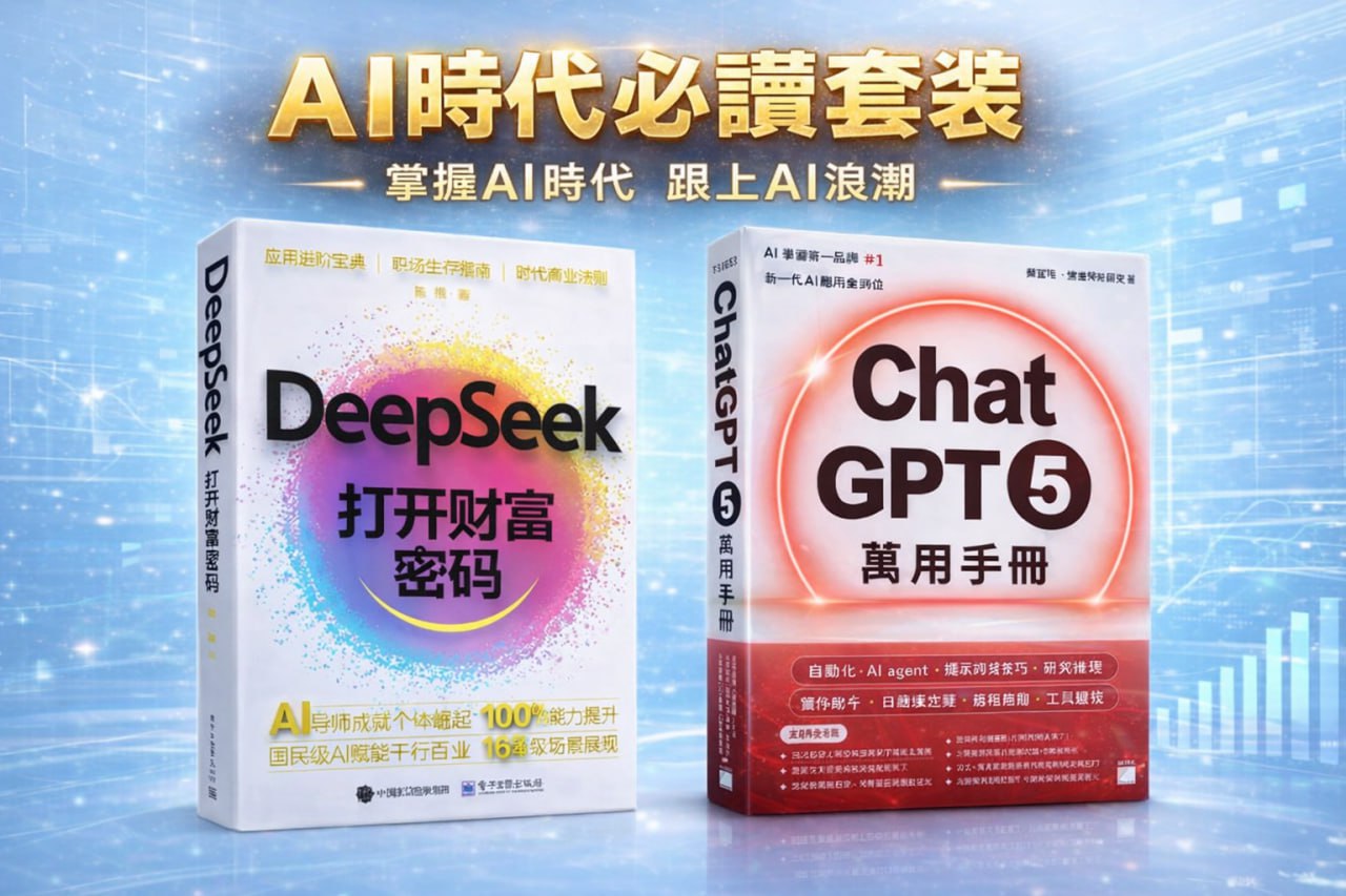 熱門AI書籍合集